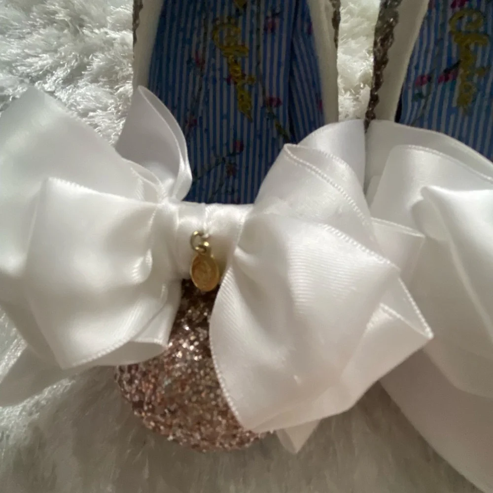 IRREGULAR CHOICE Women’s Ombre Glitter Bow Heels